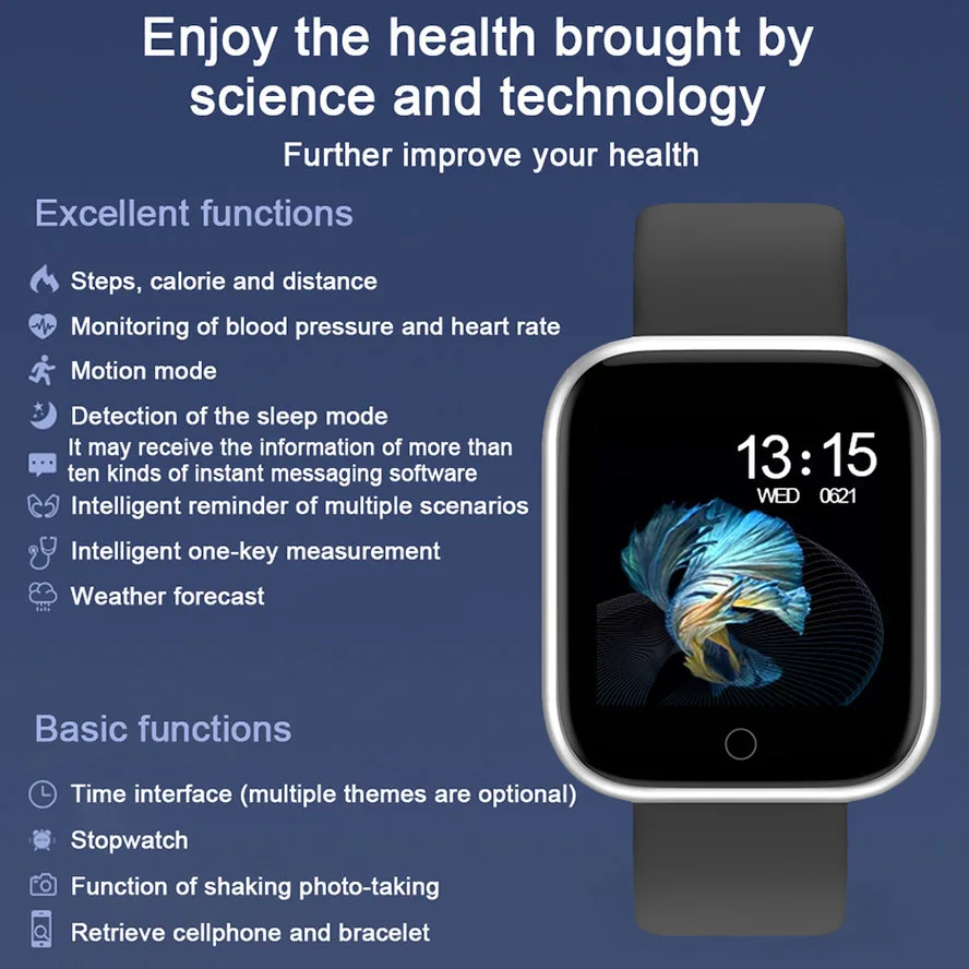 Женские Смарт-часы P68 P70, Bluetooth, умные часы, кровяное давление, кислородный пульсометр, спортивные Смарт-часы для Apple iPhone IOS