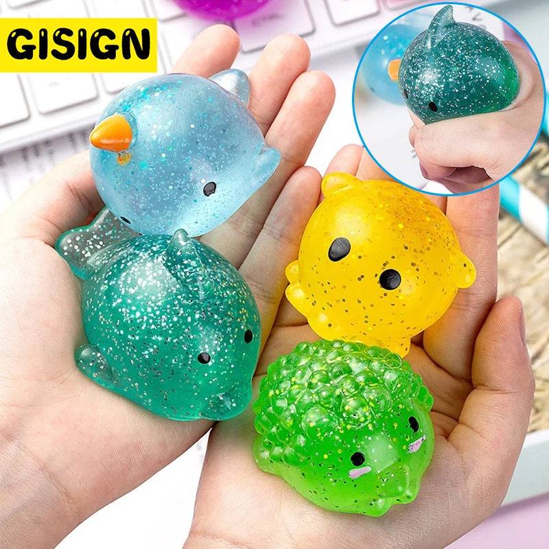 Big Spongy Squishy Mochi Fidget Toys 