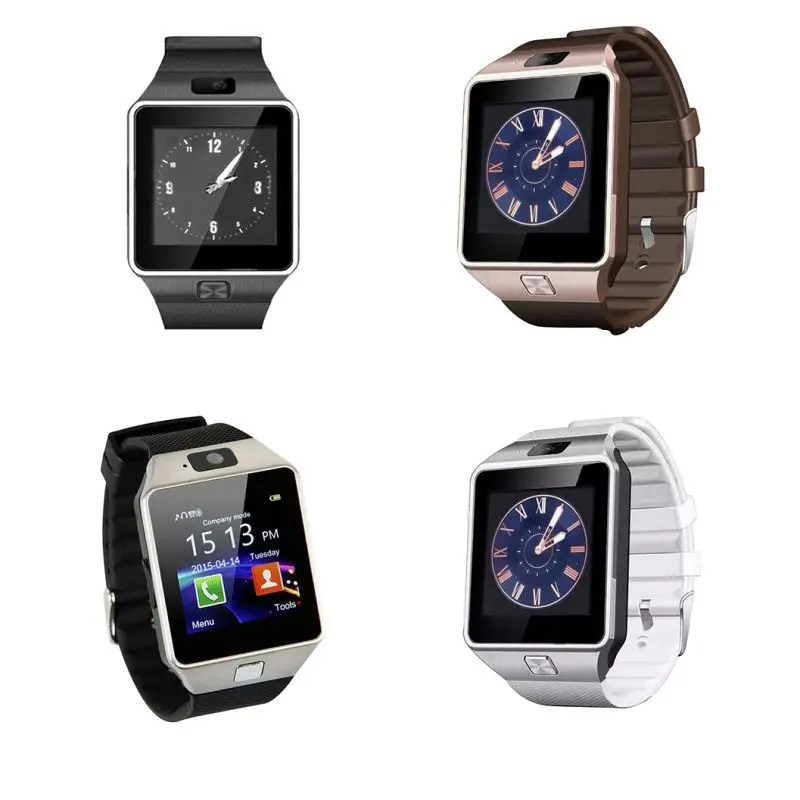  DZ09 Bluetooth Smart Watch 2G GSM SIM Phone Call Support TF Card Camera Wrist Watches for iPhone Sa - 4000186761460