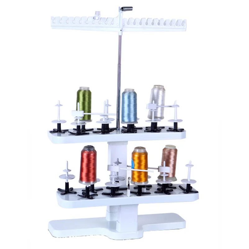 Sew Tech 60 Spool Cone Thread Rack Holder Plastic Stand Wall Mount