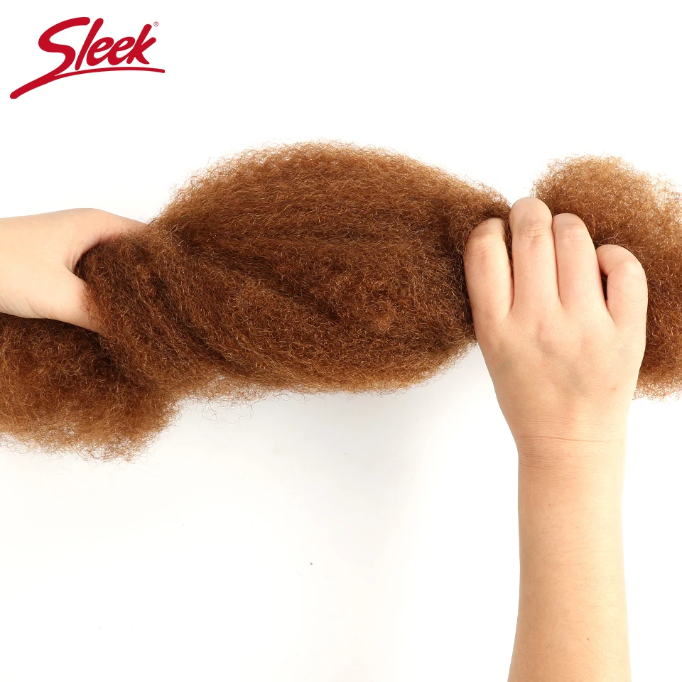 Гладкие перуанские волосы Remy афро кудрявые объемные человеческие для плетения 1