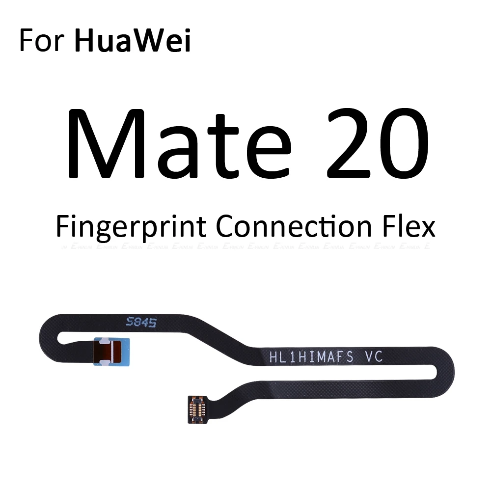 Сенсорный ID сканер отпечатков пальцев разъем гибкий кабель для HuaWei mate 20 Lite X 20X P Smart Plus Кнопка возврата домой