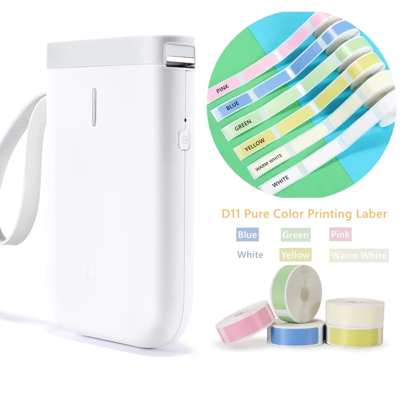 Mini Label Printer Wireless Portable Printer Thermal Label Printer