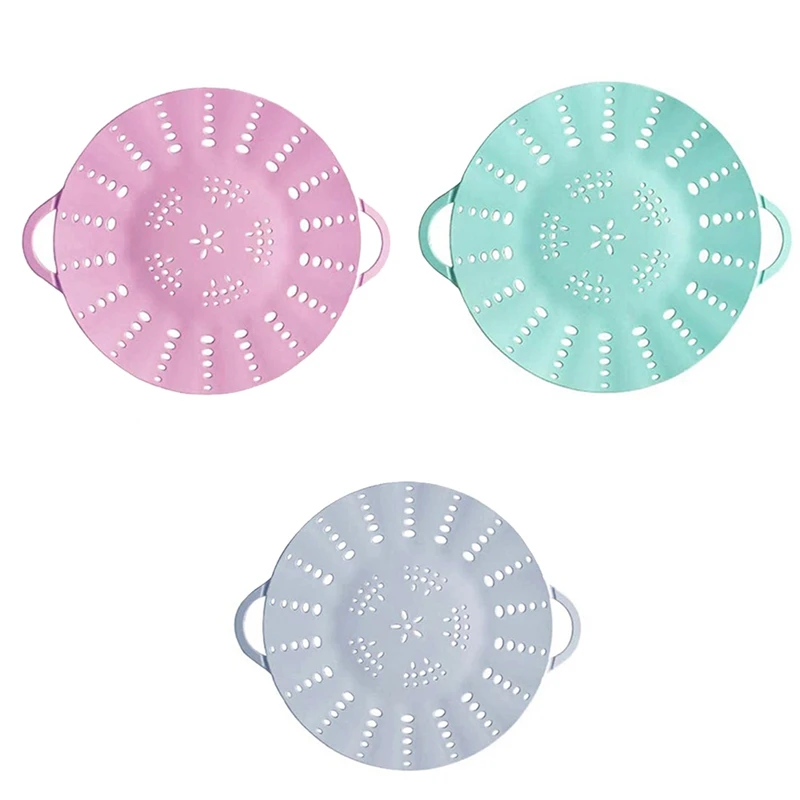 11.5Inch Silicone Steamer Rack Heat Resistant Steaming Tray Cookware Stock Pot Stand Kitchen Tool(3 Pcs) | Дом и сад
