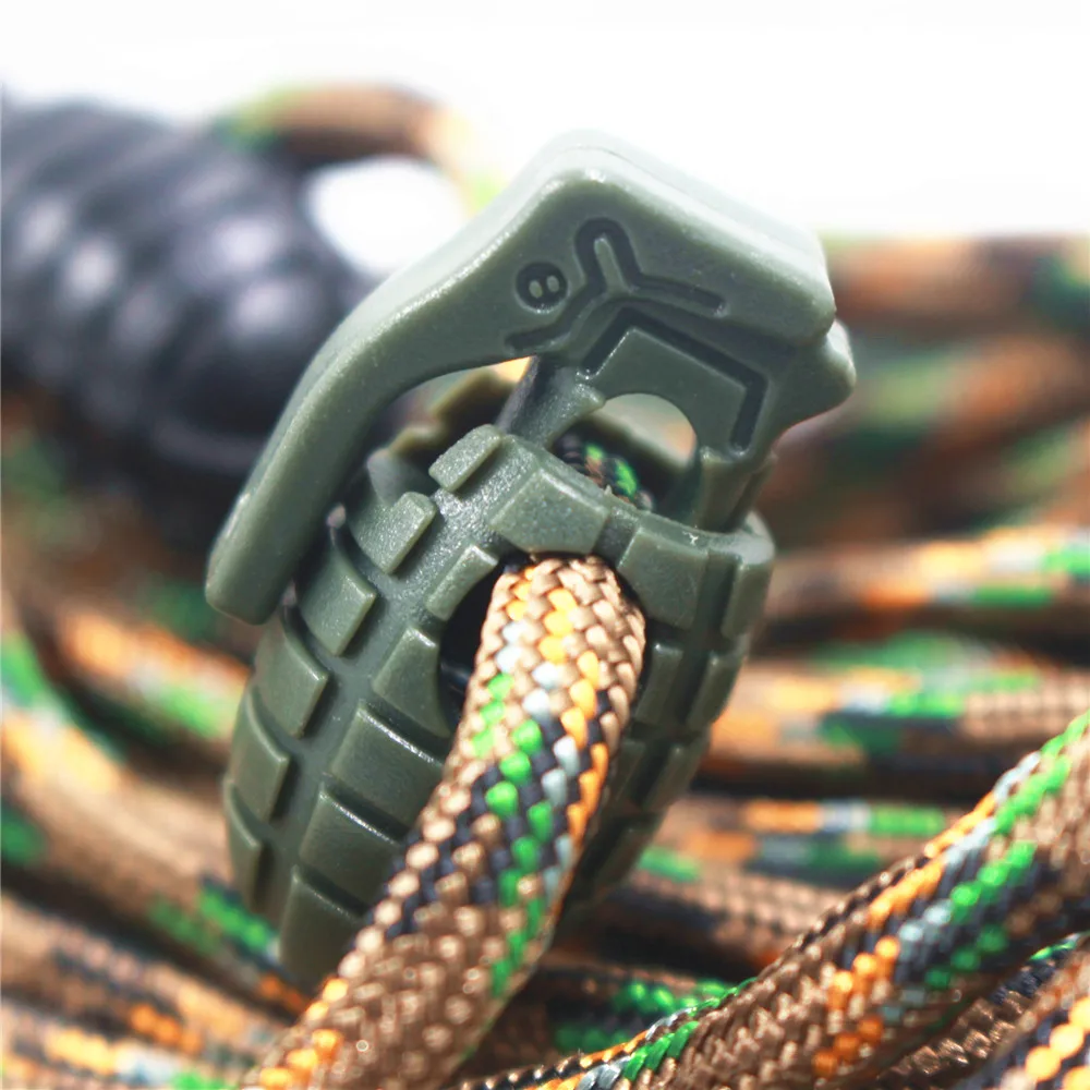 

Outdoor Equipment Plug-on Transmitter Type Shoelace Slip Buckle Hiking Accessories Convenient Type Mountaineering Shoe Lace Buck