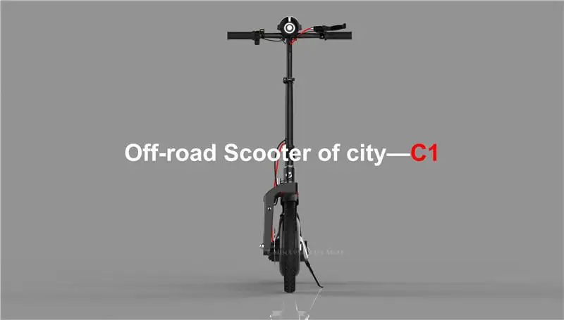 Daibot Electric Scooter Foldable Two Wheels Electric Scooters 16 Inch 350W 36V Scooter Electric Off Road BlackRed For Adults