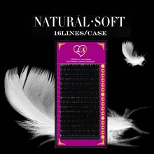 MB 16 строк длинные 3d норковые ресницы Индивидуальные ресницы maquiagem cilios для профессионалов Мягкие Накладные ресницы для наращивания искусственный cil