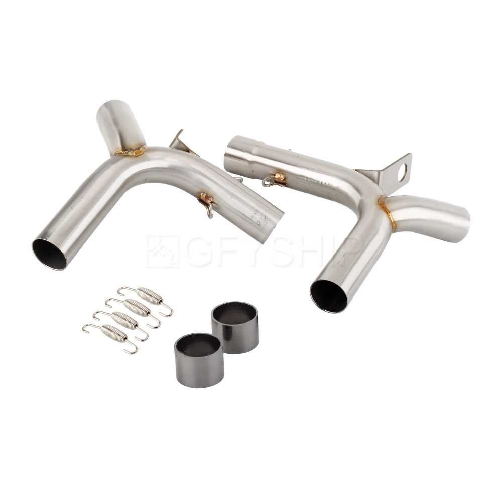 Silenziatore Di Scarico Moto Catalizzatore Elimina Tubo Per Triumph Thunderbird 1600 2009 - 2019 Thunderbird 1700 Storm Decat Pipe