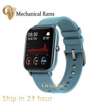 

P8 smart watch android Men Women 1.4inch Full Touch Screen Fitness Tracker Heart Rate Monitor IP67 Waterproof PK haylou ls02