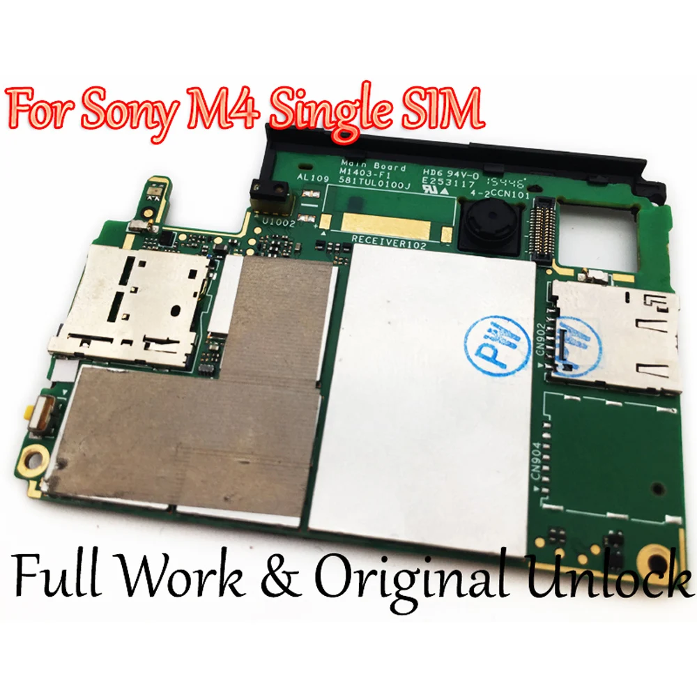 Полнофункциональная оригинальная Разблокировка для Sony Xperia M4 Aqua с одной SIM картой