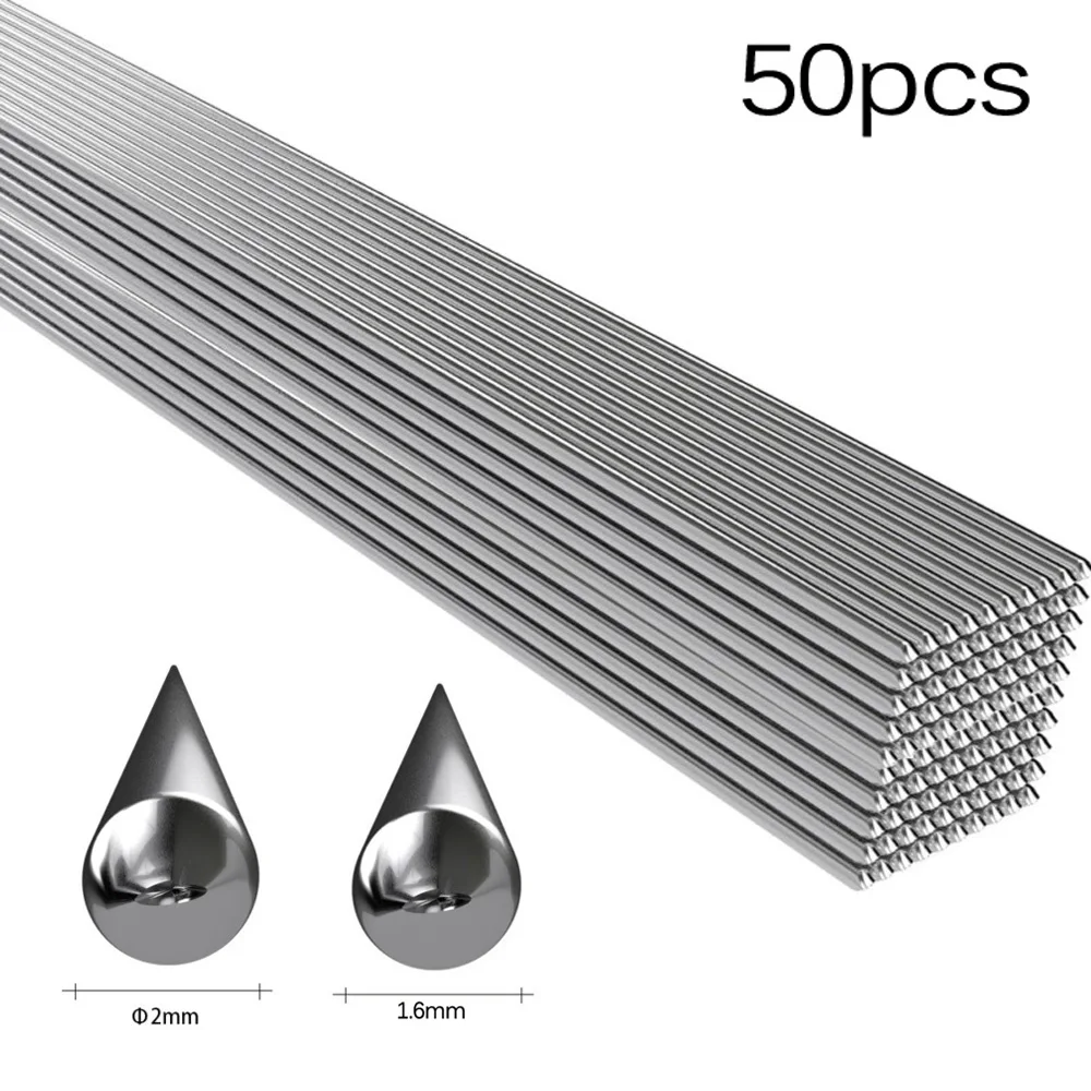 Сварочный флюс-порошковые стержни алюминиевый сплав серебро 1,6 мм/2 мм Инструменты расходные наборы