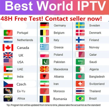 

Global tv 24 hours free trials for IP with Adult TV box android ios Pc m3u Poland Canada USA Europe Portugal India m3u