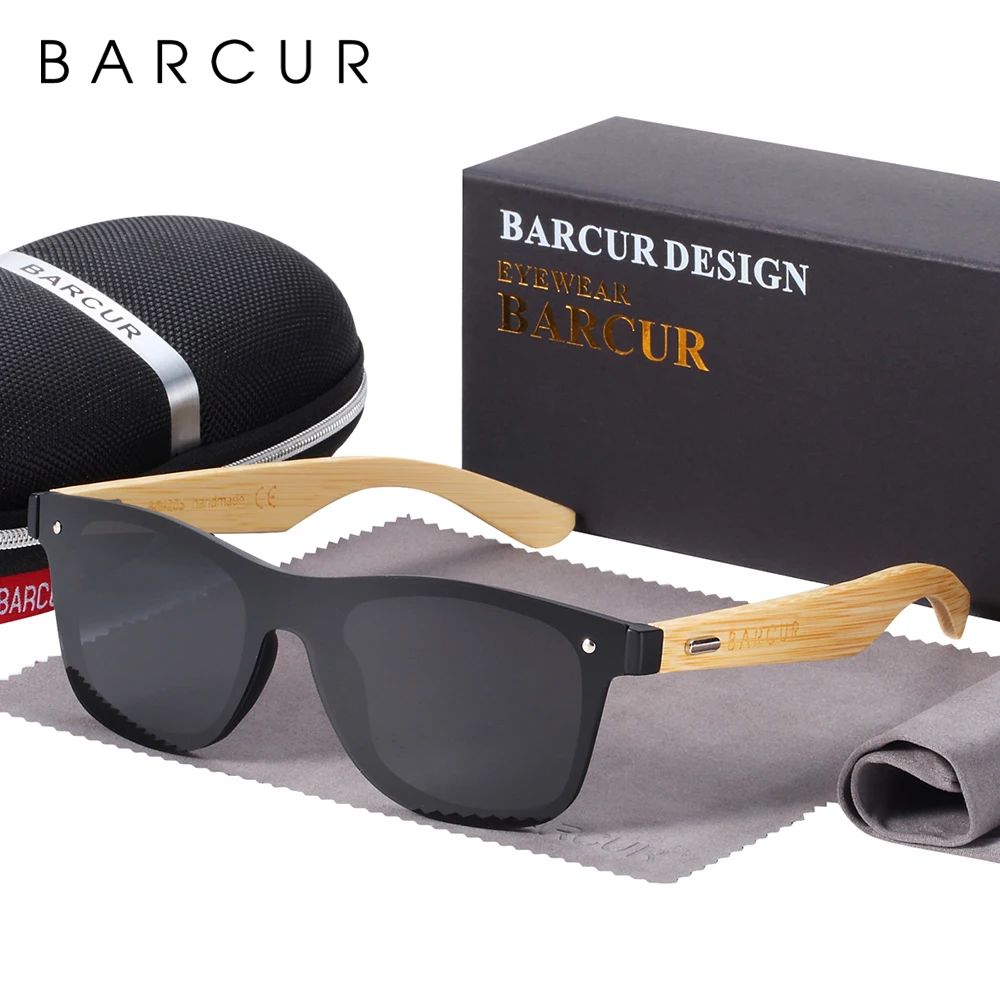 BARCUR Oversize Polarized Sunglasses for Women