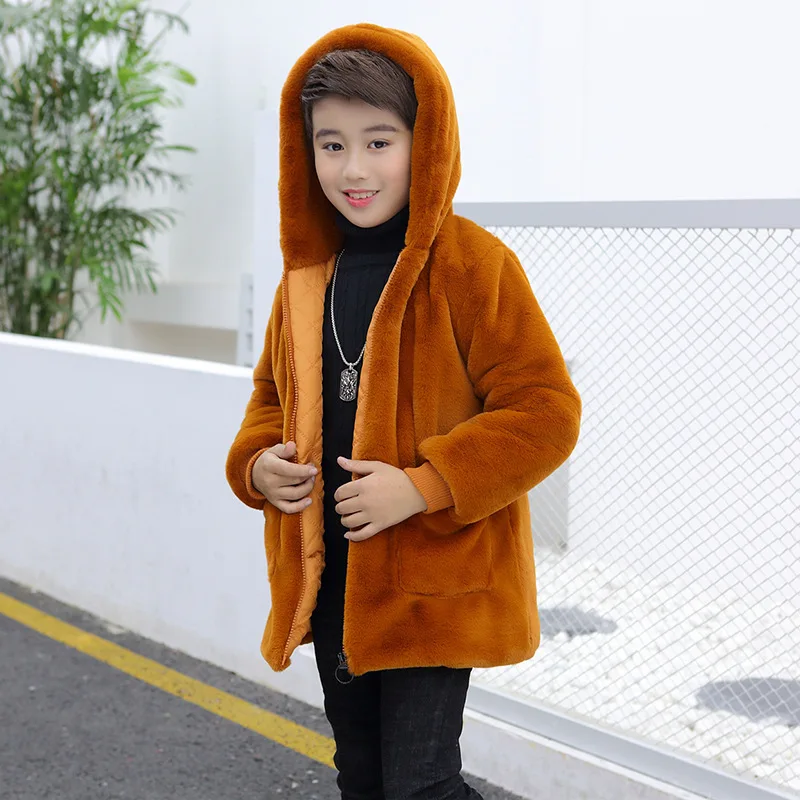 Г. Зимние куртки шерстяное пальто для маленьких мальчиков детская верхняя одежда, пальто шерстяное пальто для маленьких девочек, костюм для мальчиков Abrigo Lana 8 12