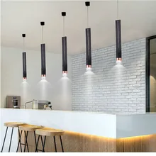 LukLoy подвесной светильник с проволокой в скандинавском стиле, акриловый подвесной светильник для столовой, светильник для кафе, ресторана, 5 Вт, подвесной светильник