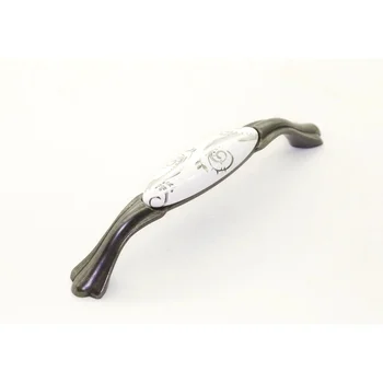 

Set of 4 handles-Bevel ceramics-black nickel