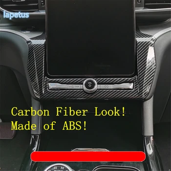 

Auto Styling Center Control Air Conditioner AC Multi-function Button Decoration Frame Cover Trim Fit For Ford Explorer 2020 2021