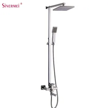 Online Multi-function Shower Head Set Bathroom Rain Shower Heads And Bath Shower Faucet