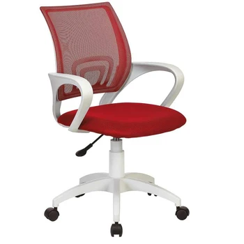 

Armchair bureaucrat Ch w696, on wheels, mesh/fabric, red, (Ch w696 R)