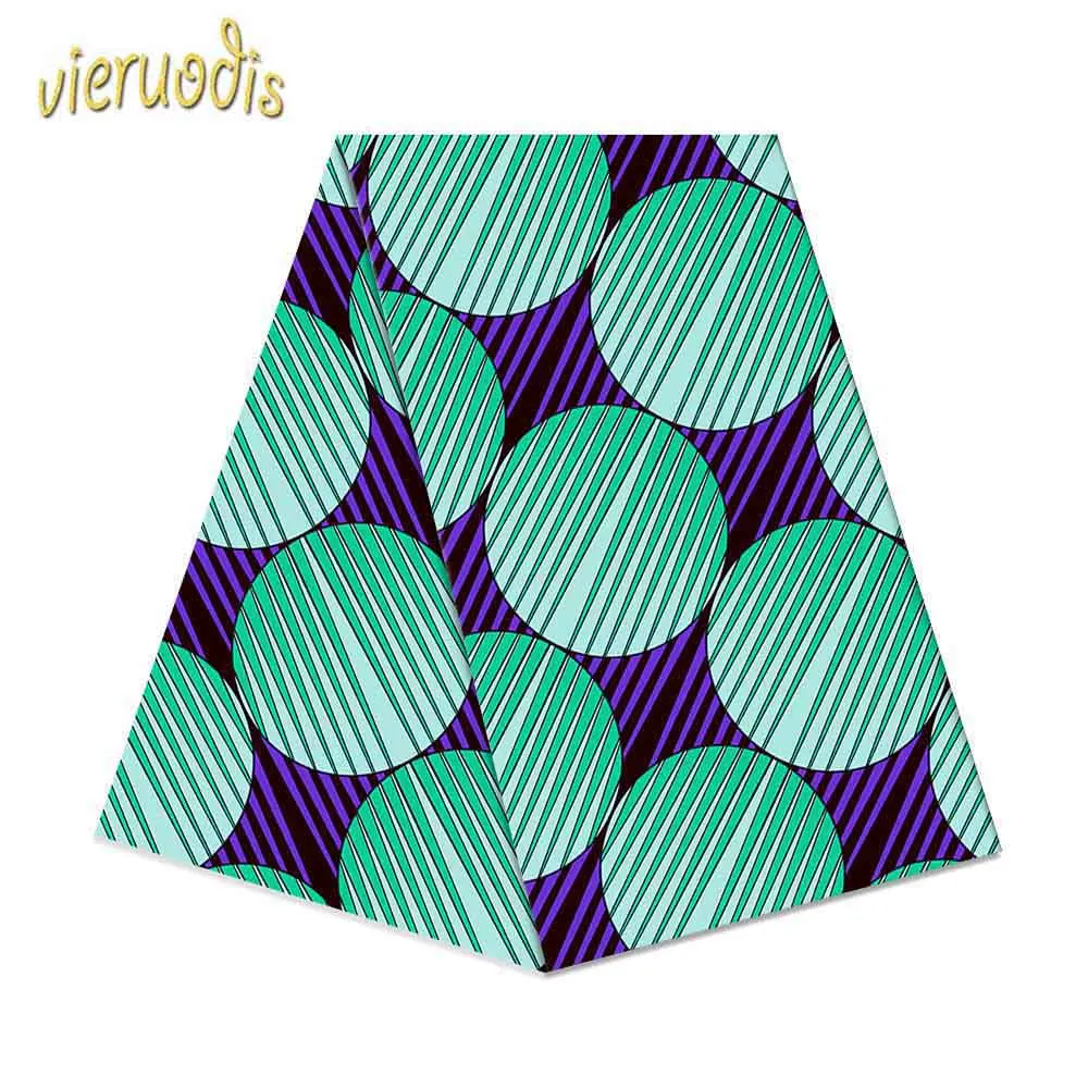 

6 Yards African Wax Prints Fabric dutch 100% Cotton Fabrics Material Dashiki Batik Real Floral for Dress A000340