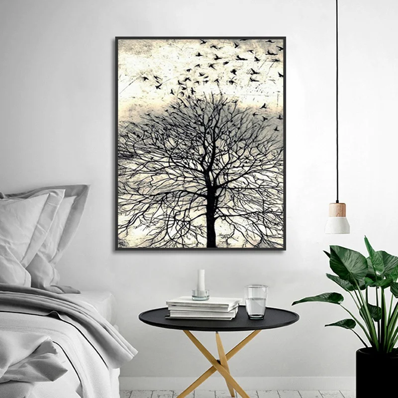 Dead Vine Old Tree Faint Wall Art Canvas Prints Painting Nordic Style Poster Modular Picture Living Room Home Decoration Dead Vine Old Tree Faint Wall Art Canvas Prints Painting Nordic Style Poster Modular Picture Living Room Home Decoration