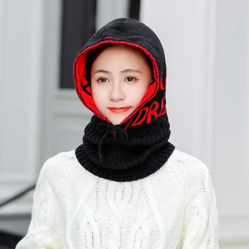Мужской зимний шарф Skullies Beanies шерстяная шапка зимняя вязаная шапочка головные уборы для мужчин и женщин шапки Gorras шапка маска шапки