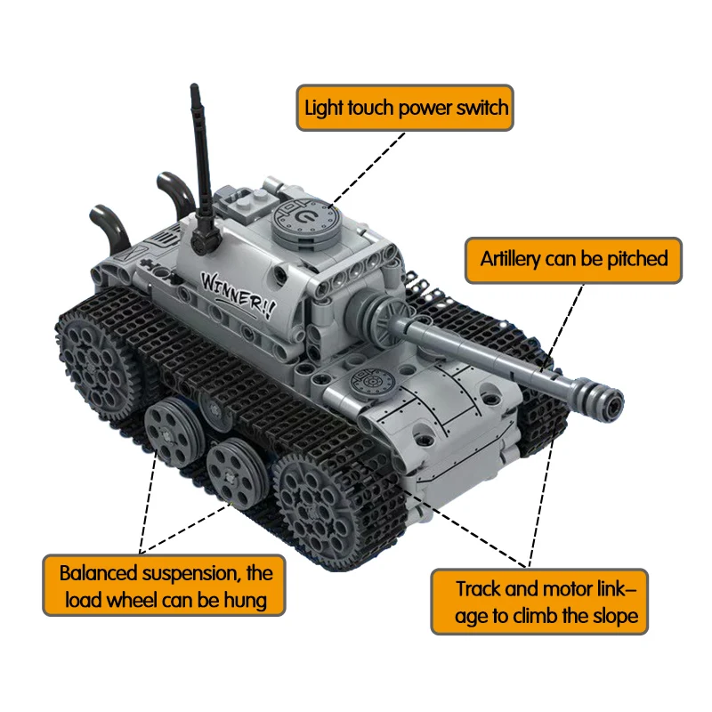 Winner Military Electric Motor Tank Set