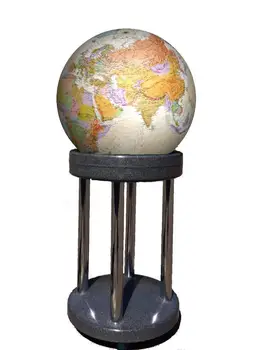 

Globe policy in retro style d = 64 cm with stand on wheels