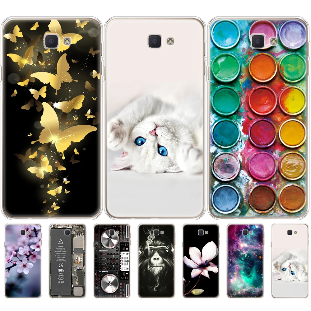 Silicon Case For Samsung Galaxy J5 Prime G570f Soft Tpu Back Cover For