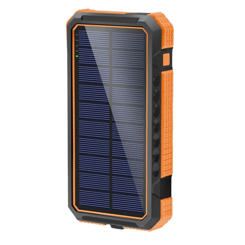 Solar Power Bank 80,000mAh Solar Charger Dual USB and Tpyc-c Port External Charger Power Bank for Android lphone mobile power bank