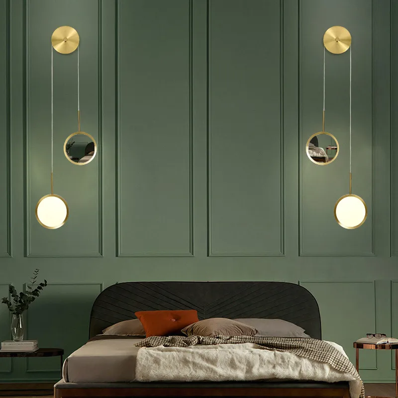 Led Wall Light Sconce Mirror Bathroom Interior for Home Decor Nordic Lamp Modern Decoration Living Room | Лампы и освещение