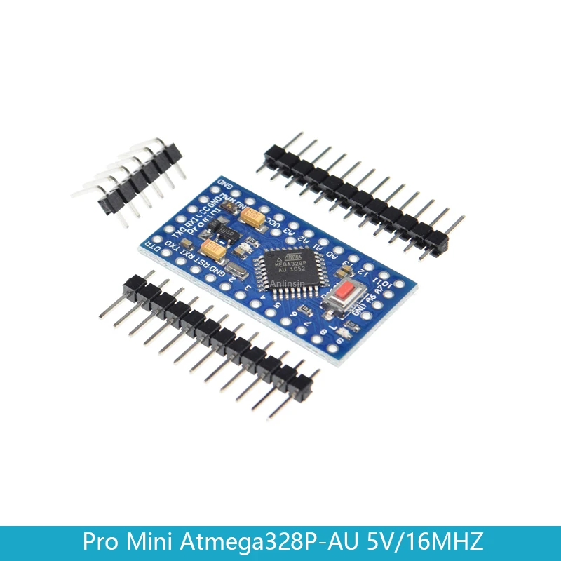 Pro mini Atmega328P-AU Mini 328 ATMEGA328 5 в 16 МГц для Arduino совместимый с Nano CP2102 FT232RL | Электронные