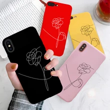 Чехол с цветочным принтом Love yourself для Huawei P40 P30 P20 P10 Pro Lite Plus