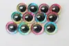 20pcs/lot--L12---12mm/14/16/18/20/25/30/35mm New Lovely  toy safety eyes 3D  doll eyes + fabric + washer for  diy plush doll ► Photo 2/6