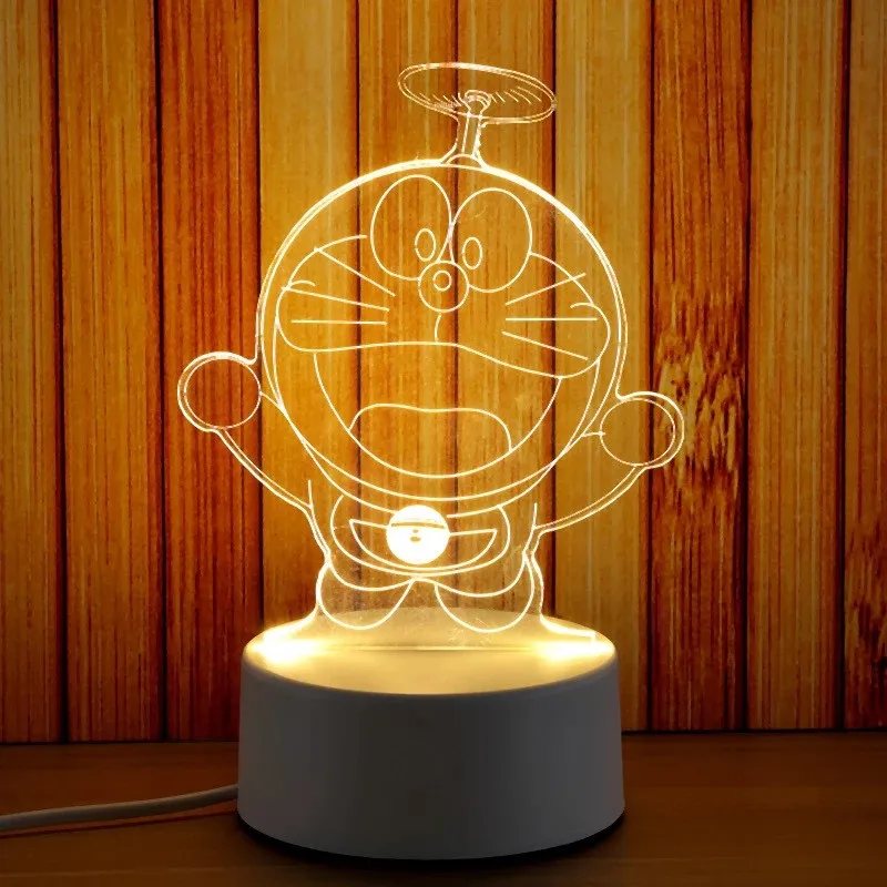 Подарок сенсорный настольный светодиодный светильник 3D светодиодный светильник Лава акриловая Иллюзия комната атмосферное освещение Домашнее освещение настольные лампы