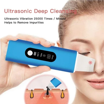 

Ultrasonic Blackhead Remover Face Deep Nose Cleaner Pore Clean Acne Puntos Negros Removal Facial Skin Care Tools Beauty Tool