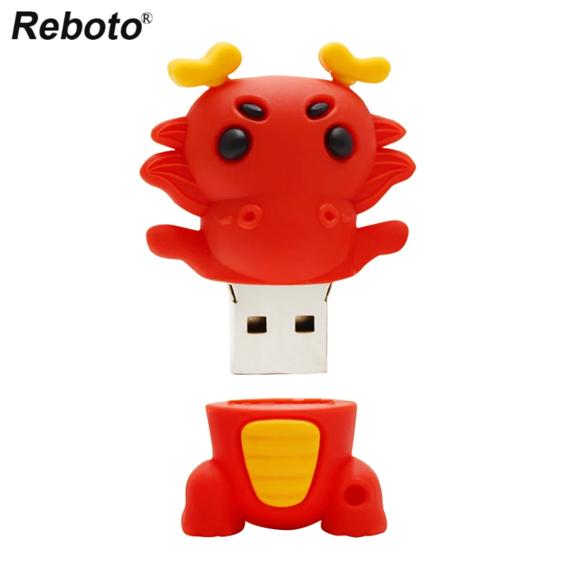 Мини фигурка USB флэш накопитель мультяшная силиконовая карта памяти 64 ГБ 32 16 8