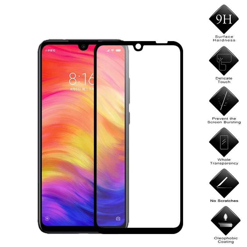 Закаленное стекло для Xiaomi Redmi Note 7 8 Pro 6 5 5A 16 ГБ 32 4X 4 3 полная защита пленка Xiomi Note7 8pro