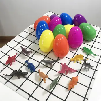 

12Pcs Novelty Mini Surprise Egg Surprise Ball Colorful Designed Easter Eggs Creative Toys Gashapon Kids Toy Gadget
