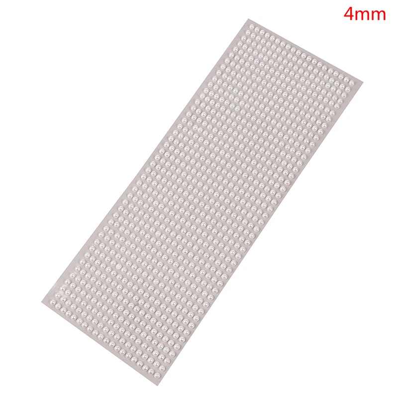 sewing supply near me Half Pearl Beads Self-adhesive Arcylic Flatback Sticker DIY Handmade Jewelry Accessories Scrapbook Stickers PC Decor 3/4/5/6MM Synthetic Leather Fabric & Sewing Supplies