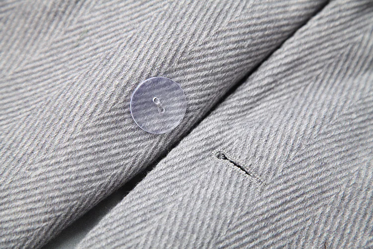 Women autumn winter dress long sleeve ruffles hem diamonds beading brand desinger double breasted notched collar woolen dresses