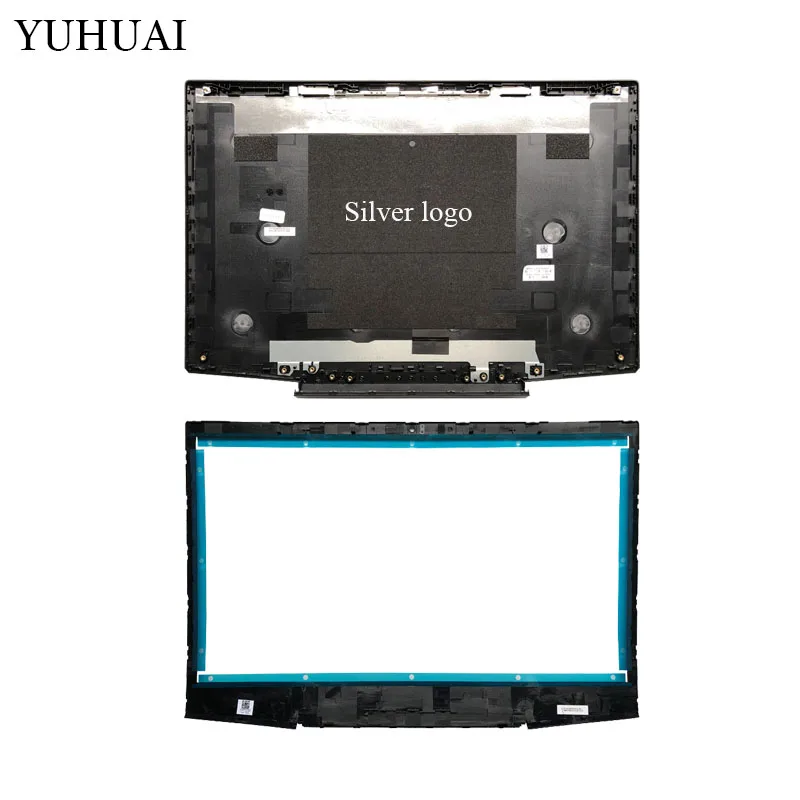 Silver logo and B LCD Back Cover for HP Pavilion 15-CX TPN-C133 L20315-001 AP28B000130 Purple L20313-001 AP28B000120 Green L20314-001 silver logo - Цвет: Silver logo and B
