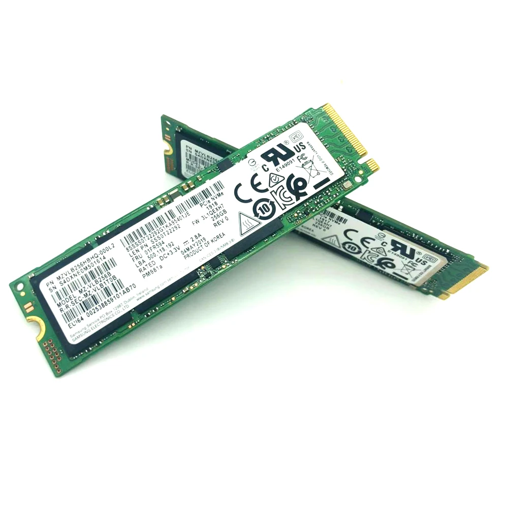 SAMSUNG PM981A M.2 SSD 512 ГБ 1 ТБ Внутренние твердотельные накопители M2 NVMe PCIe 3,0x4 ноутбук Настольный SSD с радиатором