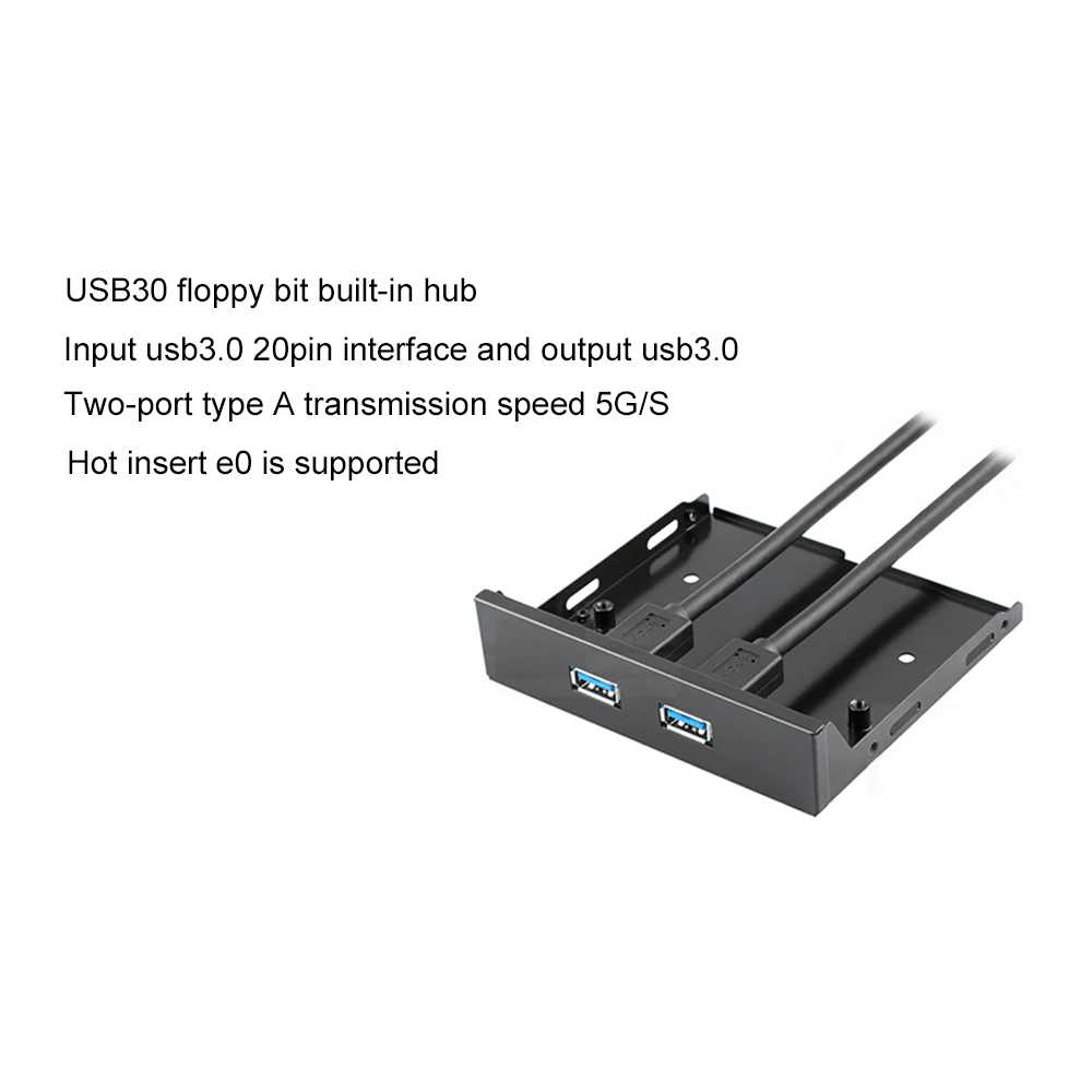 Передняя панель привода 20 Pin к двойному USB 3 0 крепление передней панели