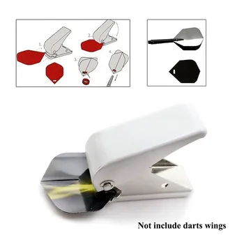 

Dart Wing Punch Tool Professional Darts Flight Hole Puncher Metal Ring Accessory