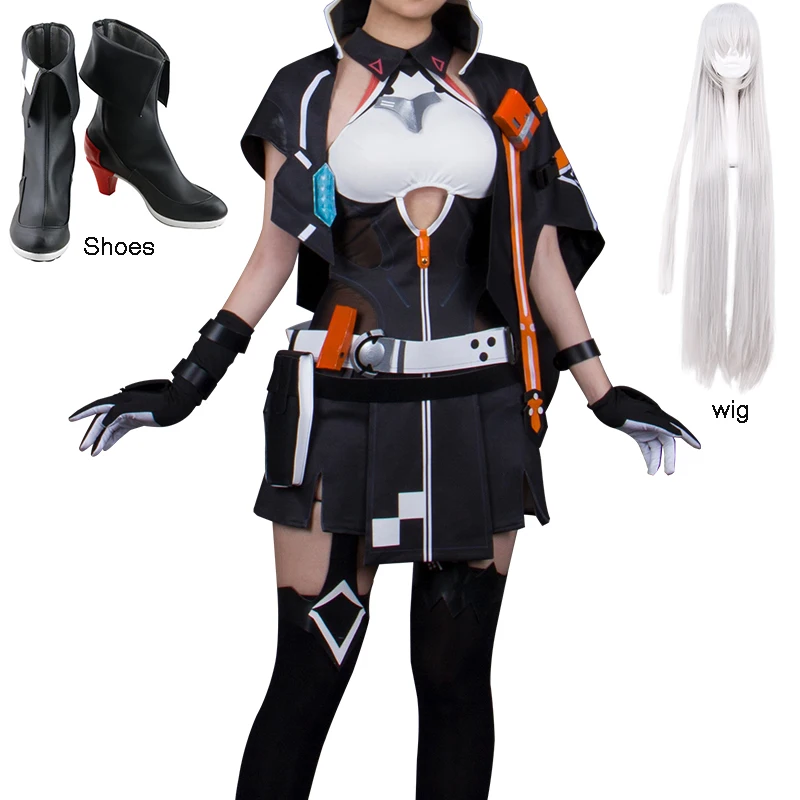 Аниме! Костюм для косплея Honkai Impact 3 Kiana Kaslana TianQiongYouXia сексуальный костюм Хэллоуина