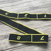 Ремень для йоги, латинский танец, эластичный пояс для упражнений, тянущийся ремень для йоги, резинки для тела, аксессуары, комплект для йоги# A30