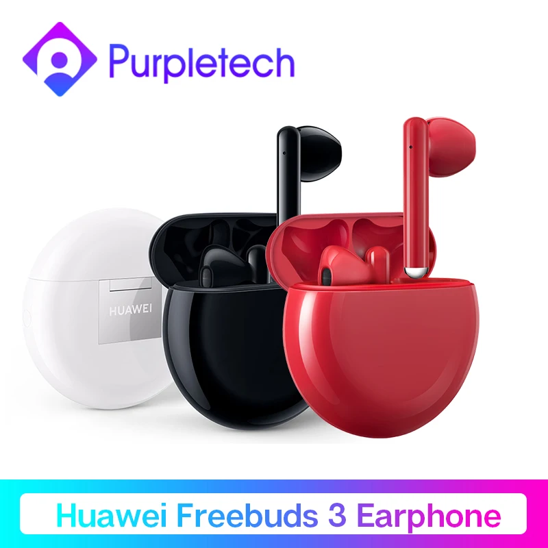 

Stock HUAWEI FreeBuds 3 Bluetooth Earphone TWS Wireless Earphone Kirin A1 Chip Tap Control 20 Hours Battery Life ANC Function