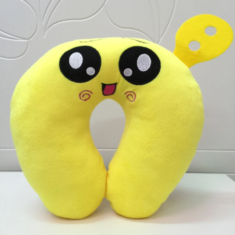 U-Sha pedplush подушка для шеи, мультяшная подушка для путешествий, Массажная подушка для шеи, подголовник автомобиля, куклы, мягкие подушки, плюшевая подушка