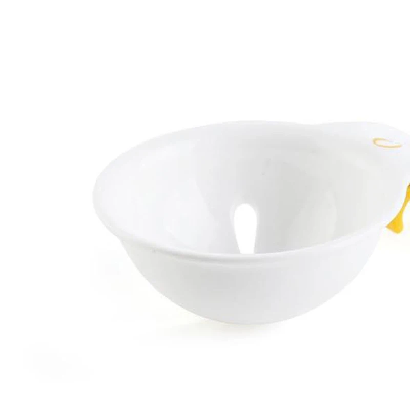 Пшеничный соломенный Яичный желток Белый сепаратор яичный разделитель пищевой материал семья кухонные расходы сито для яйца инструмент посуда